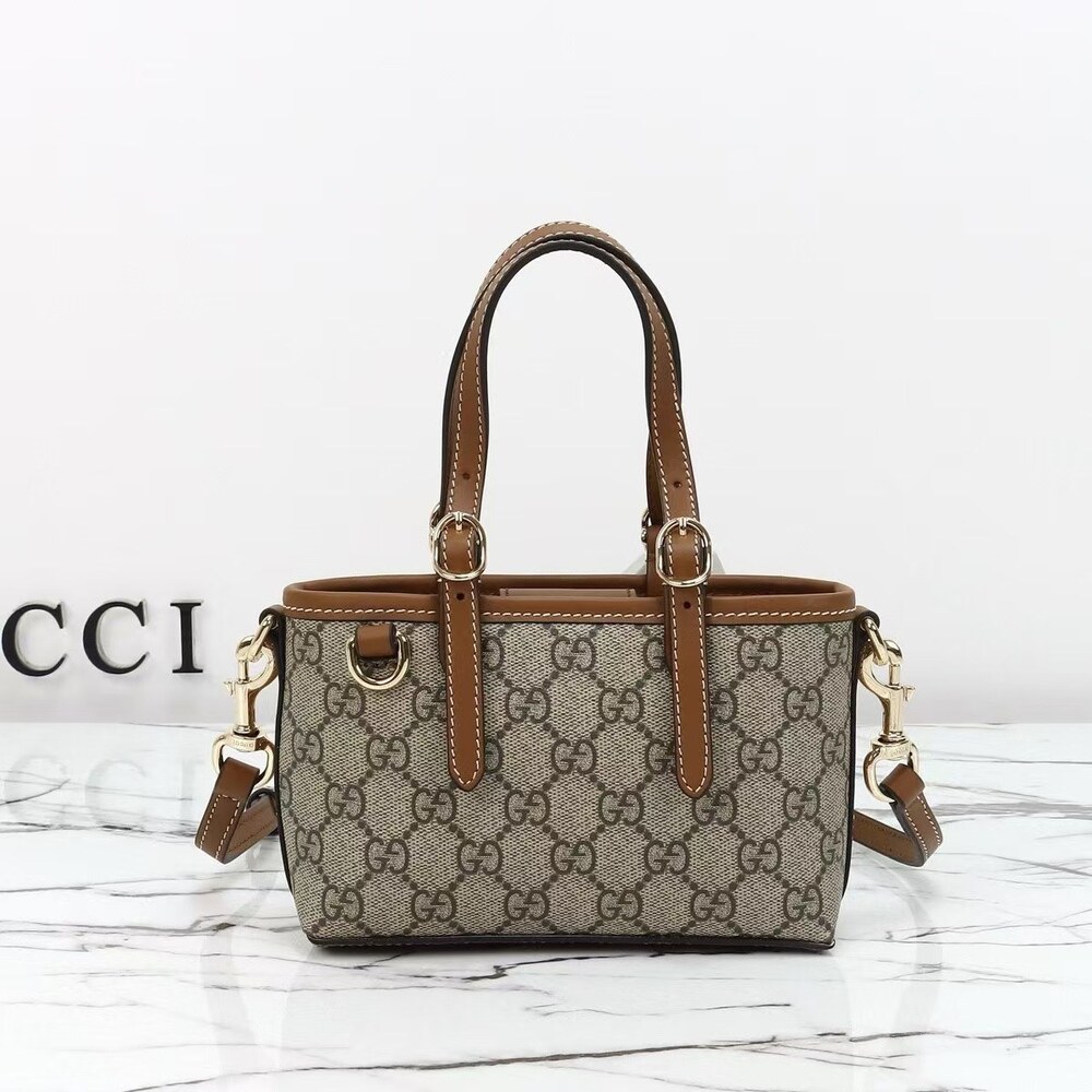 GUCCI MINI GG SUPREME TOTE BAG